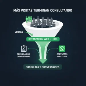descenso en leads calificados